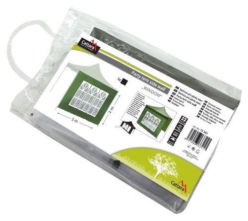 Ściana boczna do namiotu imprezowego WINDOW 2x3m zielona na Arena.pl