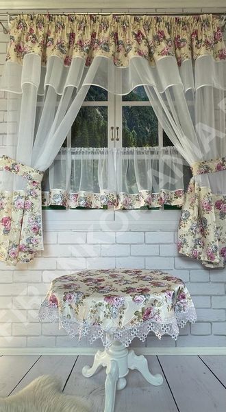 Firana kuchenna + zazdrostki zdjęcie 7