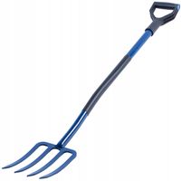 WIDŁY DO KOPANIA 4-ZĘBNE METALOWE TRZONEK 130 cm