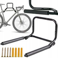 Wieszak ścienny na rower uchwyt rowerowy na ścianę składany 45 kg