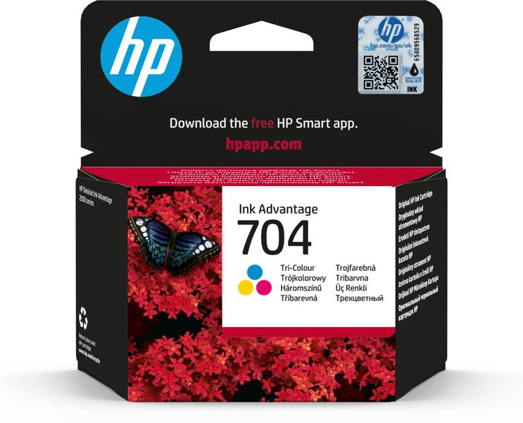 Tusz HP 704 Color zdjęcie 5