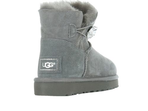 Buty UGG W Mini Bailey Button Bling 1016554-GREY - 40 na Arena.pl