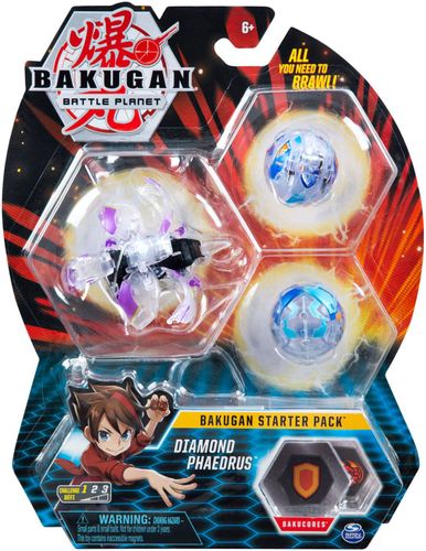 Spin Master Bakugan Zestaw startowy Diamond Phaedrus na Arena.pl