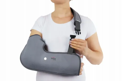 TEMBLAK RĘKI ORTEZA GIPS OCHRANIACZ na Arena.pl