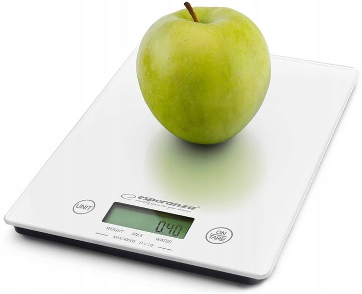 ESPERANZA Nowoczesna Waga Kuchenna Precyzyjna LCD Funkcja Tary 1g - 5kg zdjęcie 1