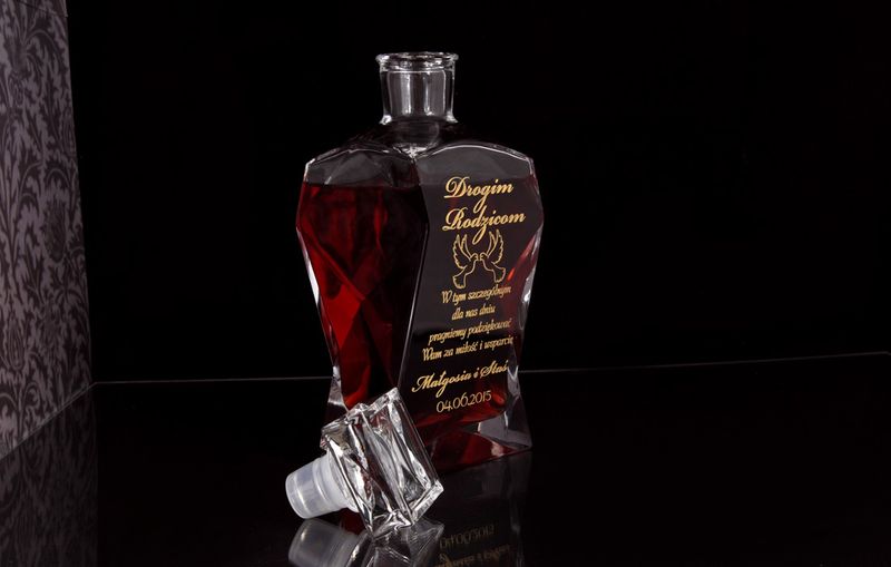 Karafka Podziękowanie dla Taty Brata Świadkowi zdjęcie 2