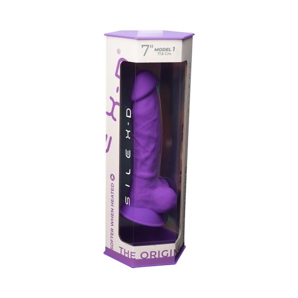 Dildo-Model 1 (7"") Purple zdjęcie 8