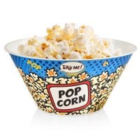 Pojemnik na Popcorn Przekąski Chipsy Pudełko Miska Kubełek Plastikowy