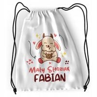 Plecak Sportowy Szkolny Dla Fabiana Syna Dziecka Z Nadrukiem Ze Zdjęciem
