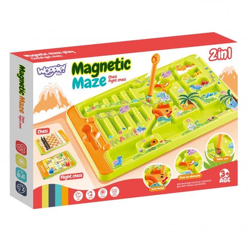 WOOPIE Magnetyczny Labirynt 2w1 Gra Chińczyk na Arena.pl