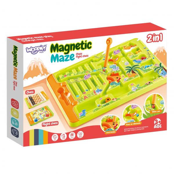 WOOPIE Magnetyczny Labirynt 2w1 Gra Chińczyk zdjęcie 5