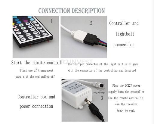 TAŚMA LED RGB 2835 IP20 zdjęcie 5