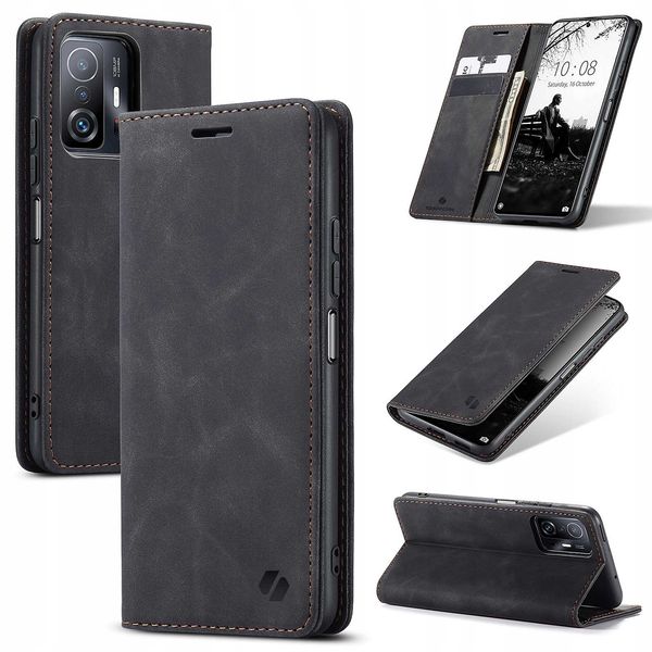 Spacecase Wallet Xiaomi 11T/11T Pro Black zdjęcie 5