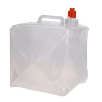 Zbiornik turystyczny na wodę 10L Transparentny