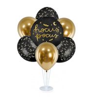 Zestaw balonów na stojaku Halloween Hocus Pocus