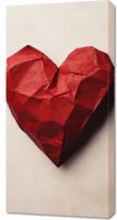 Obraz 50x100cm Kreślone Serce