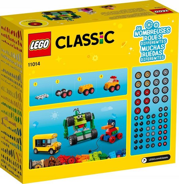 Lego Classic Klocki na kołach 11014 na Arena.pl