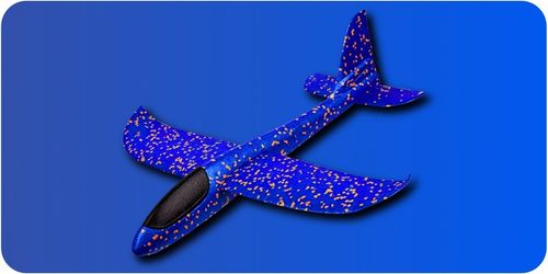 12X SAMOLOT STYROPIANOWY SZYBOWIEC RZUTKA SAMOLOTY ZE STYROPIANU DLA DZIECI na Arena.pl