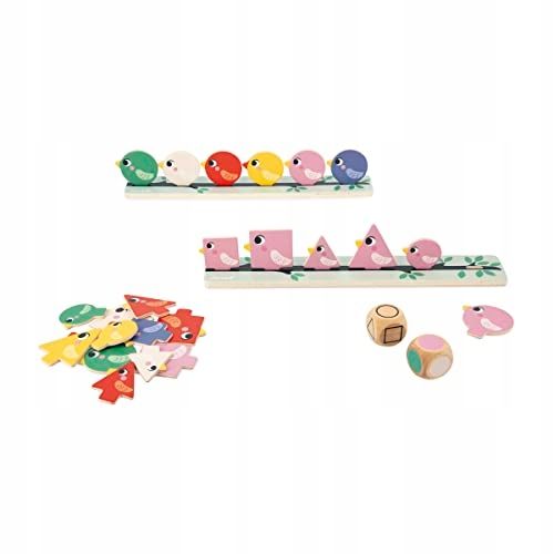 Janod Pédagogie Range-Shape, Size and Colour Sorti zdjęcie 3