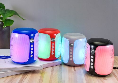 GŁOŚNIK BLUETOOTH BEZPRZEWODOWY LAMPKA LED KOLORY na Arena.pl