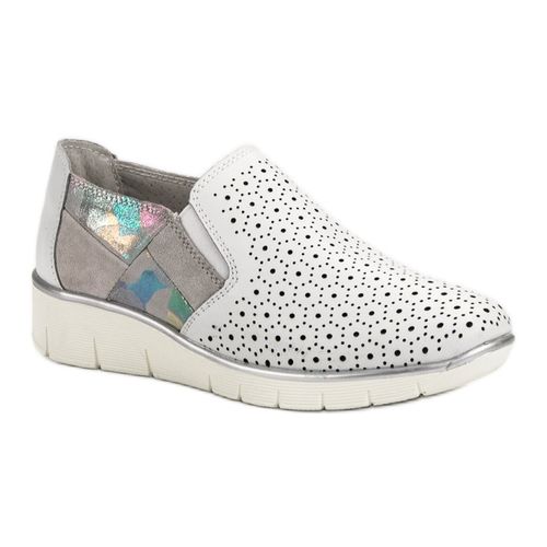 Białe Półbuty Slip On r.41 na Arena.pl