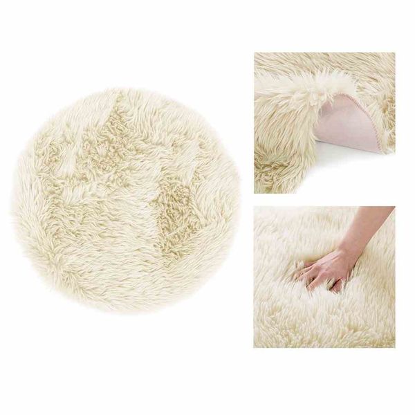 RUG/AH/DOKKA/BEIGE/R90 zdjęcie 1