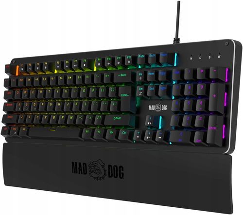 Klawiatura MAD DOG GK600 Outemu Red Czarny na Arena.pl