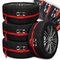 Pokrowiec na Koło Zapasowe Pokrowce na Koła 4 szt 13 15 16 17 18 cali