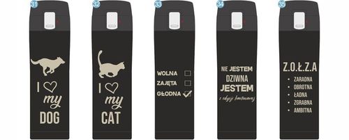 KUBEK TERMICZNY TERMOS NA KAWĘ HERBATĘ DO SAMOCHODU 440 ml PREZENT GRAWER na Arena.pl