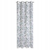 Firana gotowa na przelotkach FIONA 140x250 Eurofirany biała