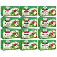 Malwa Herbata mieta z jabłkiem 40 g (20 x 2 g) x 12 sztuk