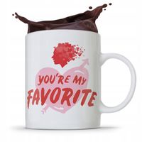 Kubek Prezent Dla Dziewczyny You Are My Favorite Z Nadrukiem Ze Zdjęciem