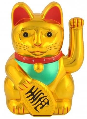 Kot chiński - złoty na Arena.pl