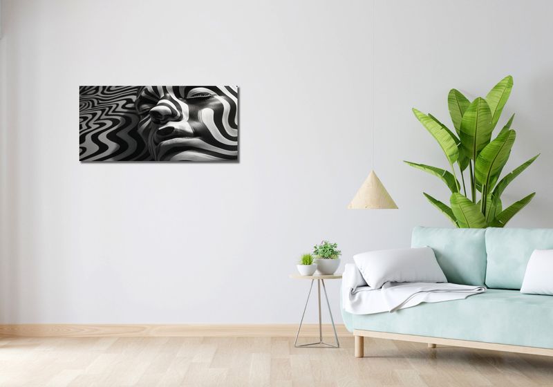 Obraz 90x40cm Objęcia zdjęcie 2