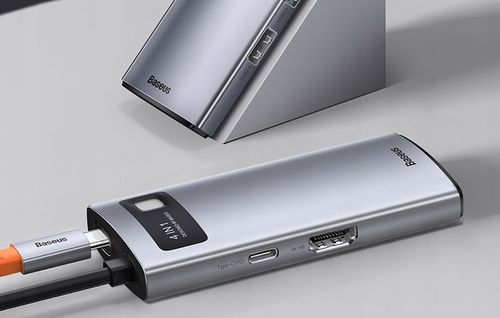 HUB USB-C 4in1 BASEUS USB 3.0+HDMI+PD DO MATEBOOK DELL XPS ACER HP ASUS na Arena.pl