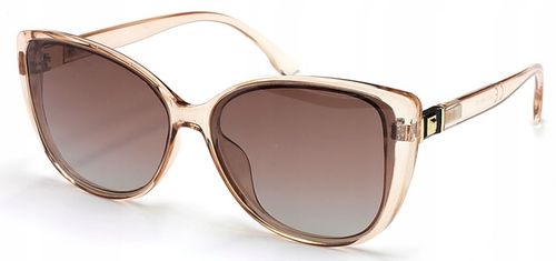 OKULARY PRZECIWSŁONECZNE DAMSKIE POLARYZACYJNE UV400 ETUI CIENIOWANE SZKŁA na Arena.pl