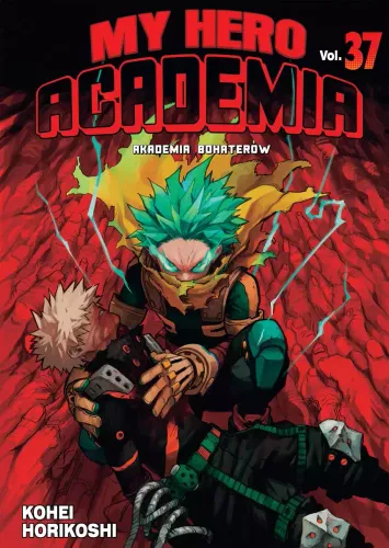 Akademia bohaterów shounen manga pełna akcji - Boku no Hero Academia Tom 37 na Arena.pl