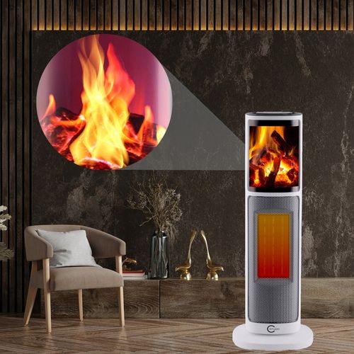 GRZEJNIK ELEKTRYCZNY FARELKA domowy łazienkowy TERMOWENTYLATOR TERMOSTATEM na Arena.pl