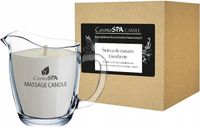 ŚWIECA DO MASAŻU CIAŁA Z MASŁO SHEA, DRZEWO SANDAŁOWE, UWODZENIE 180 G