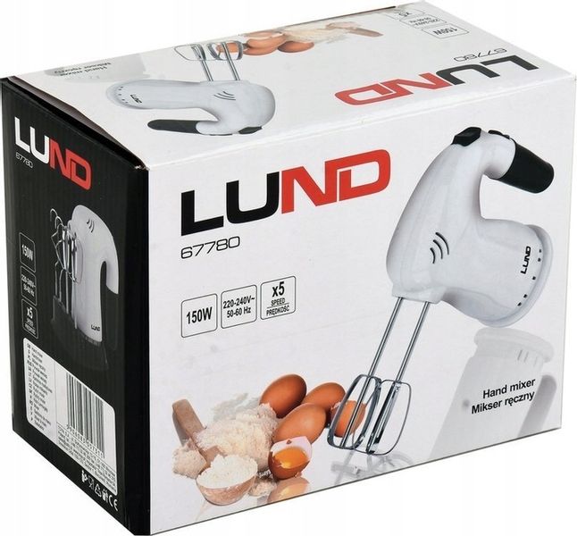 LUND 67780 MIKSER RĘCZNY 150-200W Z PODSTAWKĄ zdjęcie 9
