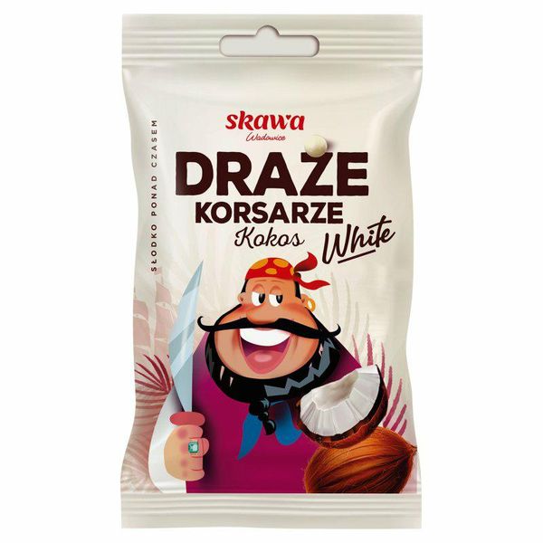 SKAWA DRAŻE KOKOSOWE WHITE 70G zdjęcie 1