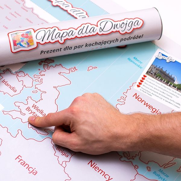 Mapa Zdrapka dla Dwojga zdjęcie 9