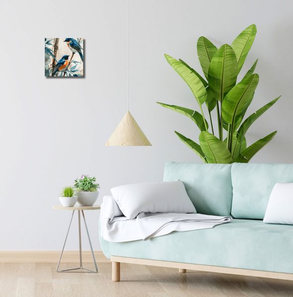 Obraz 20x20cm Trzy Ptaki zdjęcie 2