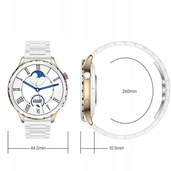 Smartwatch niktrade 8401 srebrny zdjęcie 10