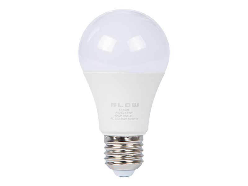 Żarówka LED  E27 10W A60 230V b.neutral. zdjęcie 1