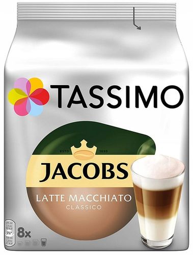 Kapsułki TASSIMO Latte Macchiato Classico 2 x 8 na Arena.pl