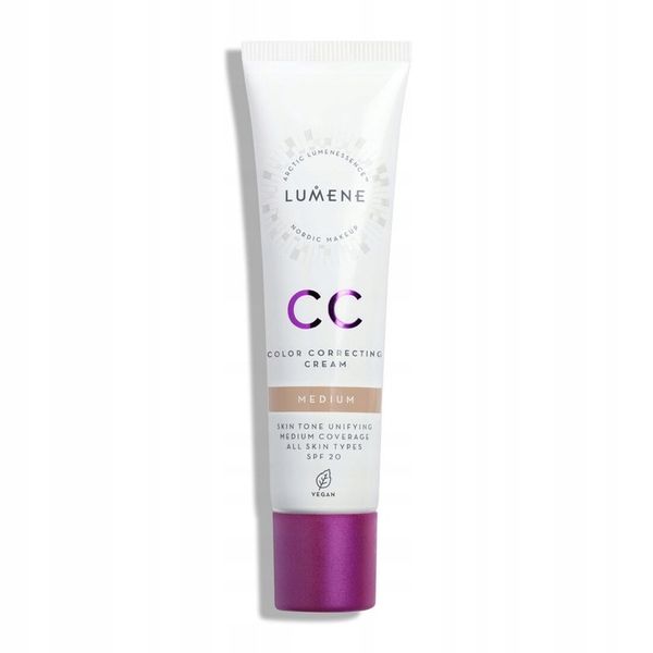 Lumene Podkład CC 7w1 SPF Vegn Medium zdjęcie 1