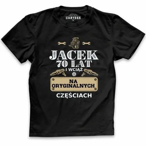 KOSZULKA MĘSKA PREZENT NA KAŻDE URODZINY 1-99 IMIĘ na Arena.pl