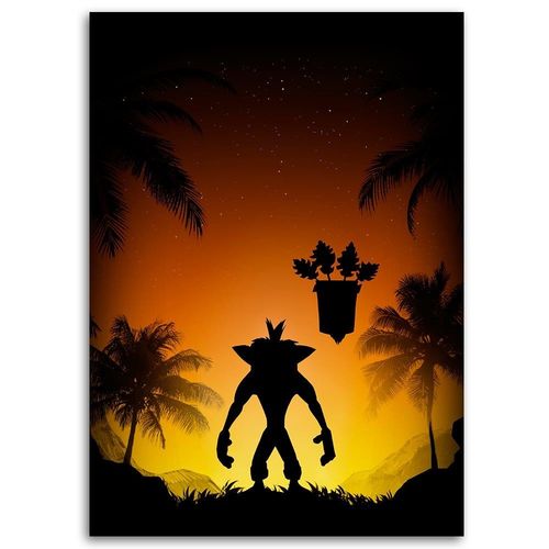 Deco Panel, Crash Bandicoot 70x100 na Arena.pl