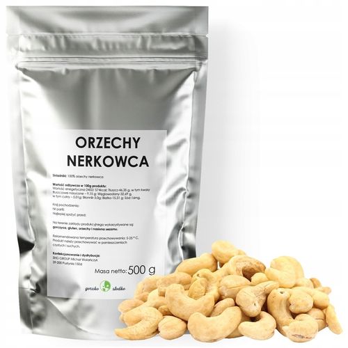 ORZECHY NERKOWCA najwyższa jakość 500g na Arena.pl